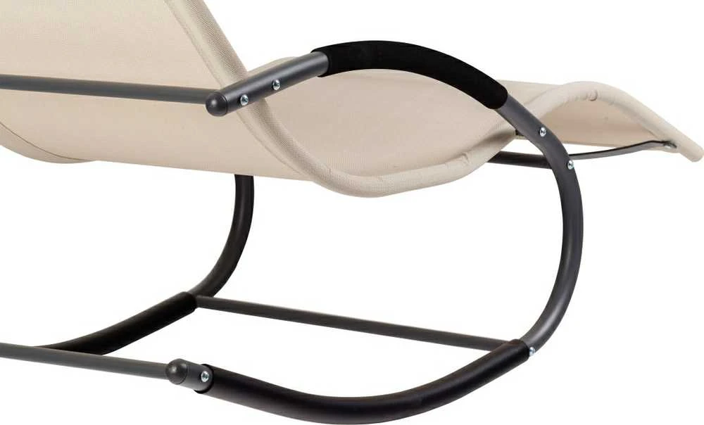 Supamasis sodo gultas ModernHOME, smėlio spalvos