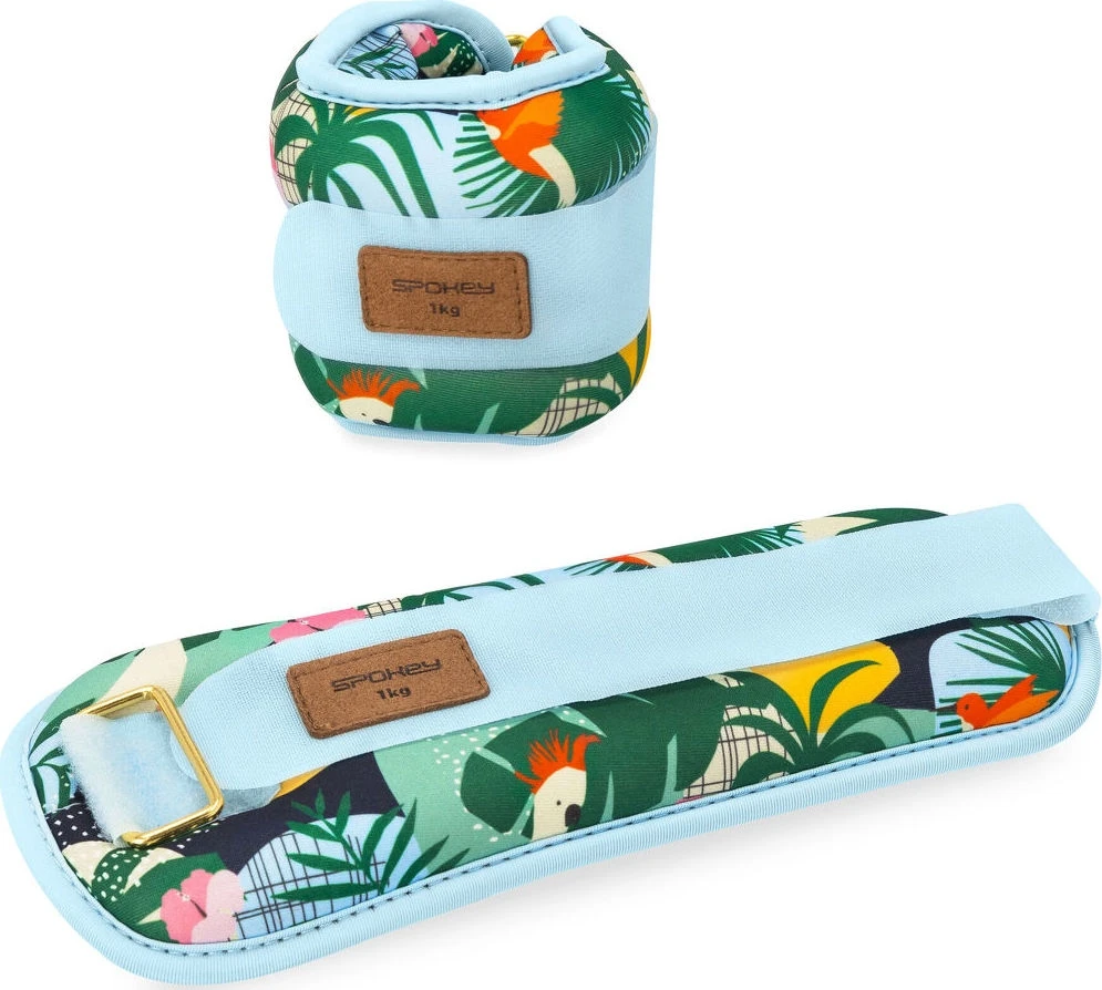 Svoriai riešams ir kulkšnims Spokey HOME JUNGLE 2x 1kg