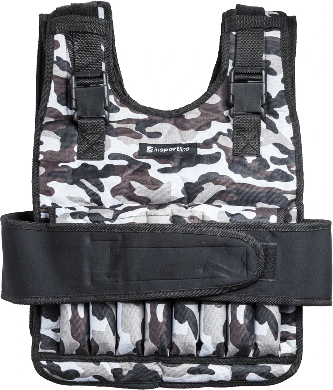 Svorinė liemenė su reguliuojamu svoriu inSPORTline Hafthor 1,3-15kg