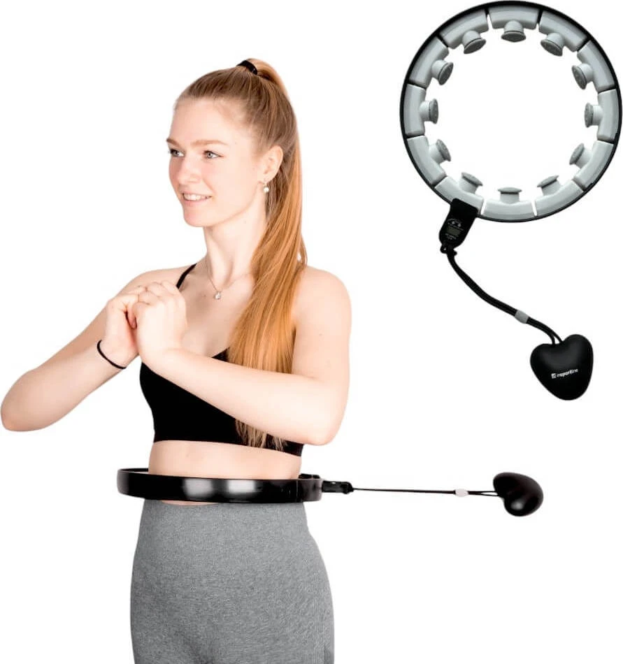 Svorinis hula lankas inSPORTline Feel 69–108 cm