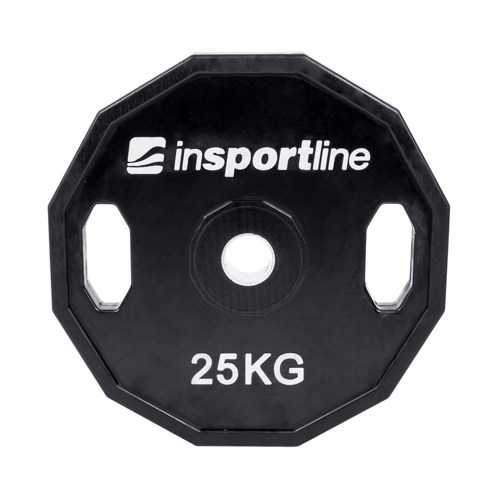 Svorių rinkinys 50mm inSPORTline Ruberton 2x1,25–25kg