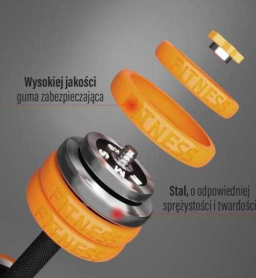 Svorių rinkinys HMS Pro Set SGZ215, 6in1, 15kg
