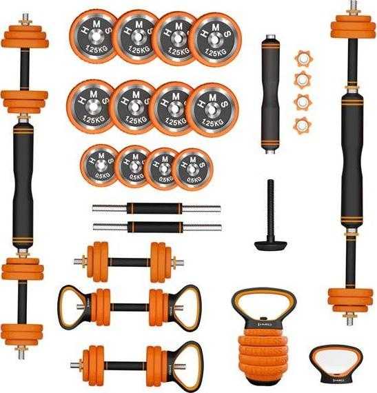 Svorių rinkinys HMS Pro Set SGZ215, 6in1, 15kg