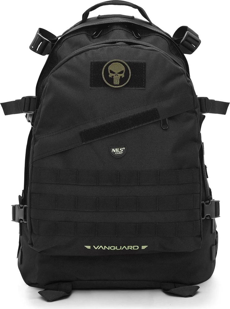 Taktinė kuprinė NC3904 VANGUARD juoda 45 l NILS CAMP