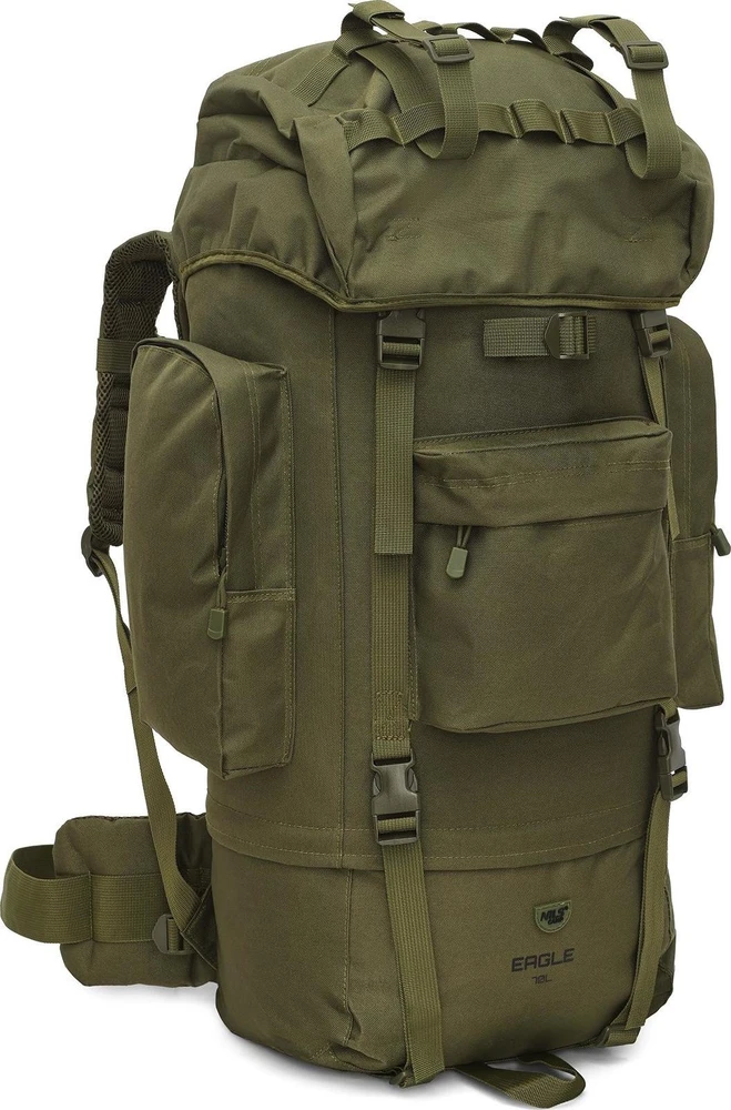 Nils Extreme Taktinė kuprinė NILS CAMP NC3901 Eagle, žalia, 70 l