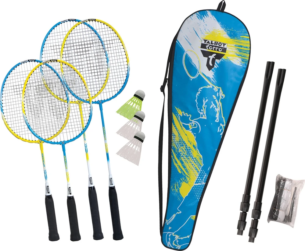 Badmintono rinkinys Talbot-Torro Family su tinklu