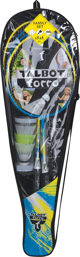 Badmintono rinkinys Talbot-Torro Family su tinklu
