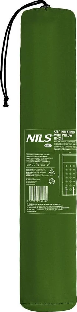 Tamsiai žalias savaime prisipučiantis kilimėlis NC4018 Nils Camp