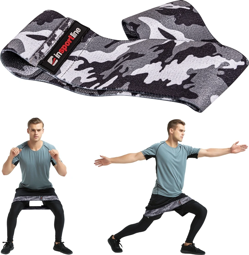 Tekstilinė pasipriešinimo guma - kilpa inSPORTline Lopr PRO 86cm 160kg