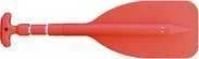 Teleskopinis irklas BasicNature Mini 107 cm, oranžinis