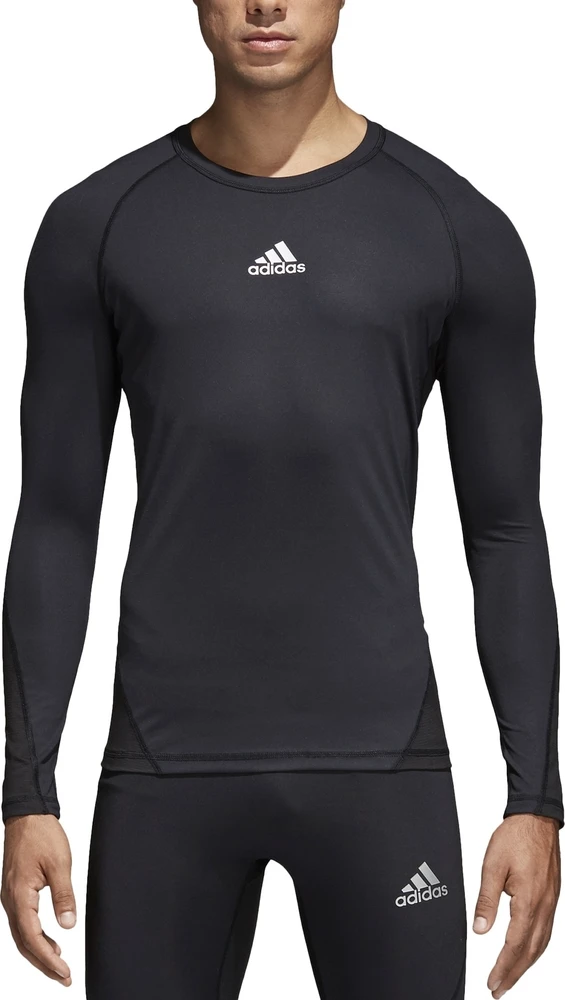 Adidas Futbolo Marškinėliai Alphaskin Sport Ls Juodas CW9486