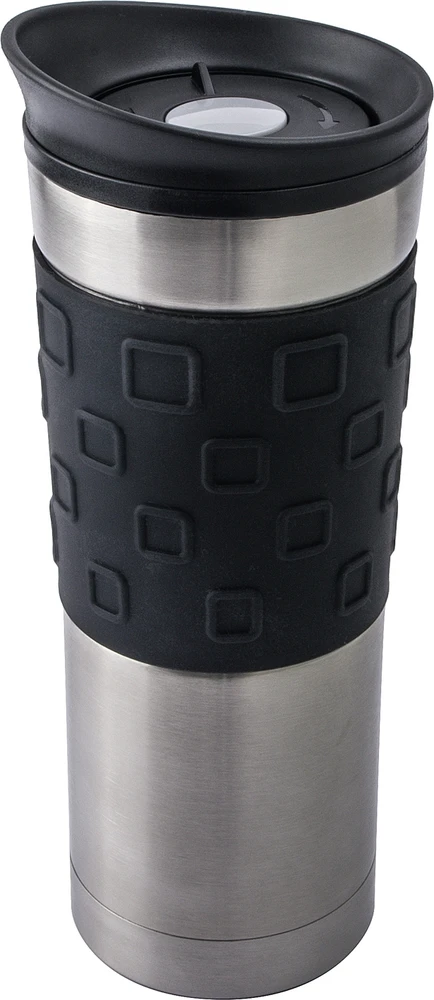 Termopuodelis BasicNature Stainless Steel Grip, 0,45 l
