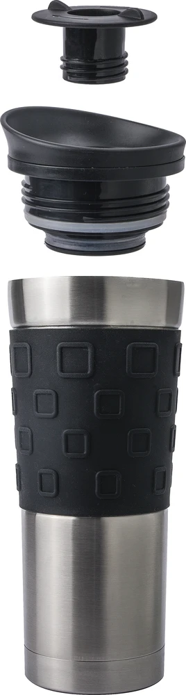 Termopuodelis BasicNature Stainless Steel Grip, 0,45 l