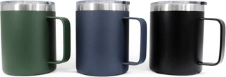 Termo puodelis Origin Outdoors nerūdijančio plieno, juodas