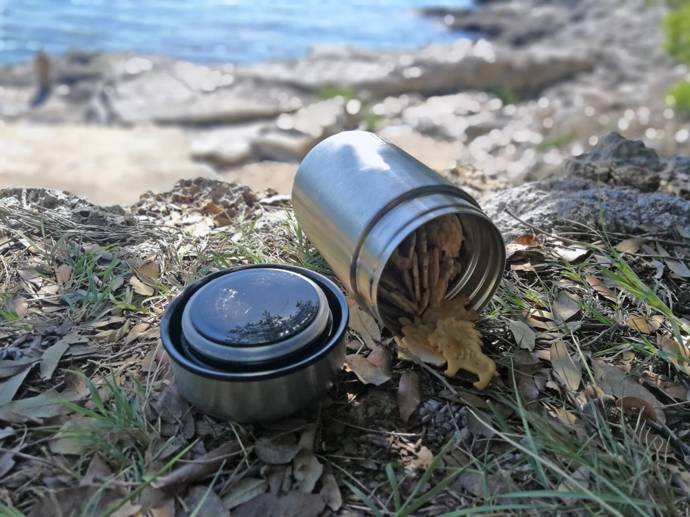 Maisto termosas BasicNature, 0,4 l, nerūdijantis plienas