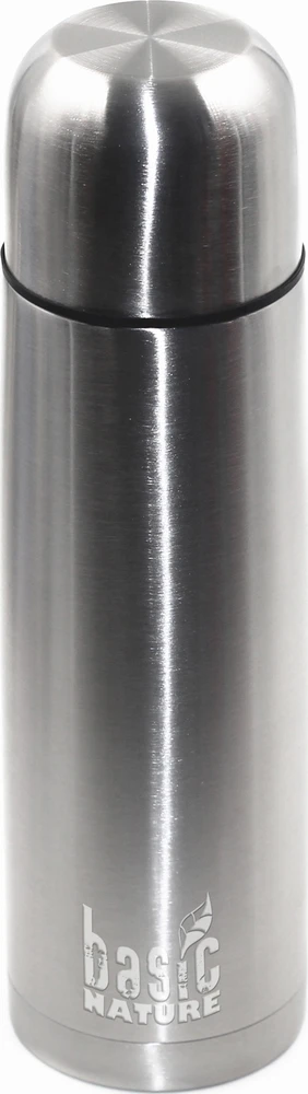 Termosas BasicNature Vacuum, 0.5L, nerūdijančio plieno