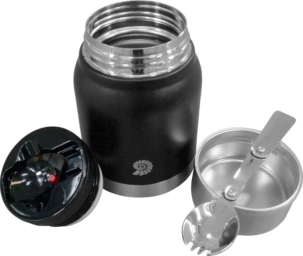 Maisto termosas Origin Outdoors Deluxe, 0,46 l, juodas