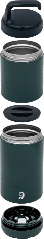 Termosas maistui Origin Outdoors Soft-Touch, 0.4L+0.28L, mėlynas