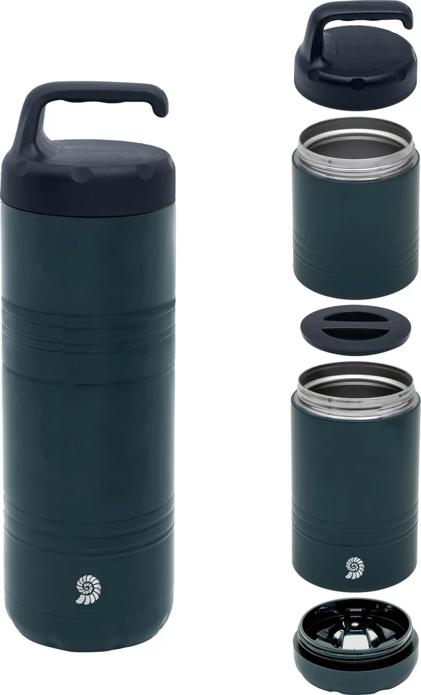 Termosas maistui Origin Outdoors Soft-Touch, 0.4L+0.28L, mėlynas