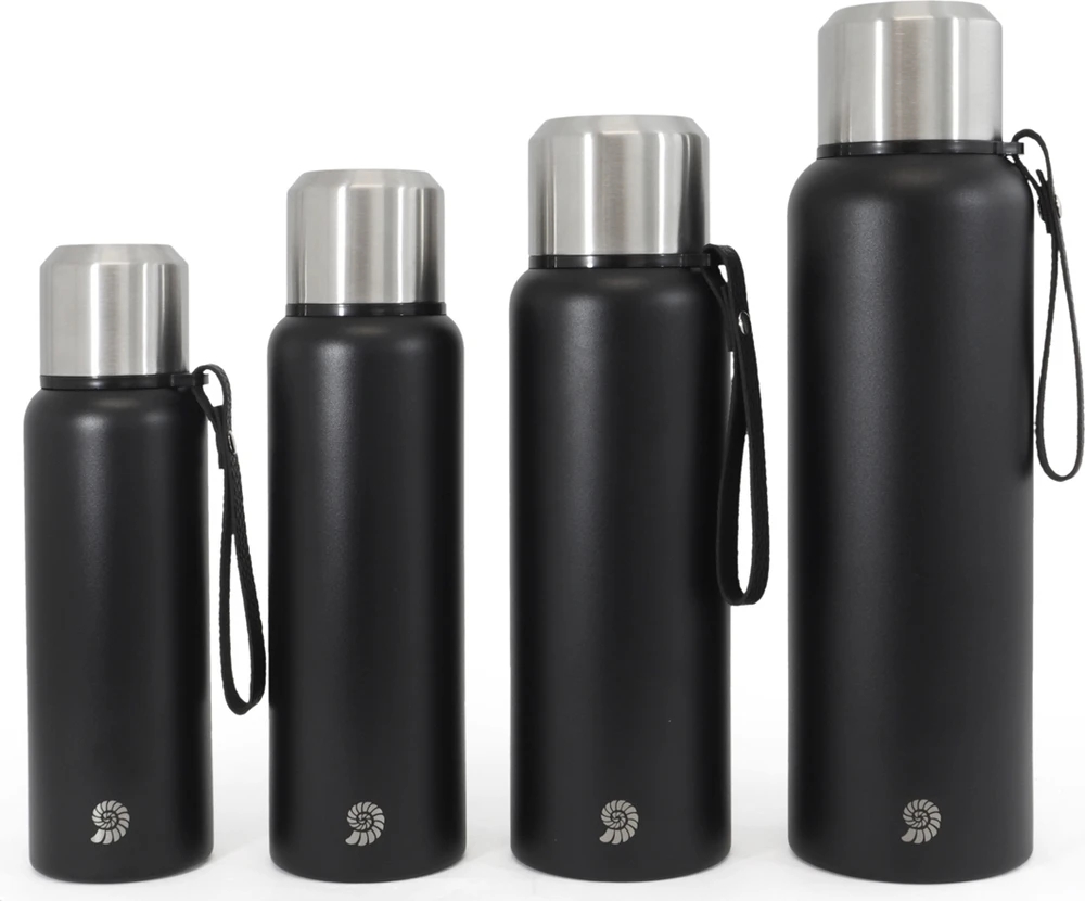 Termosas Origin Outdoors Vacuum PureSteel, 0.5L, juodas