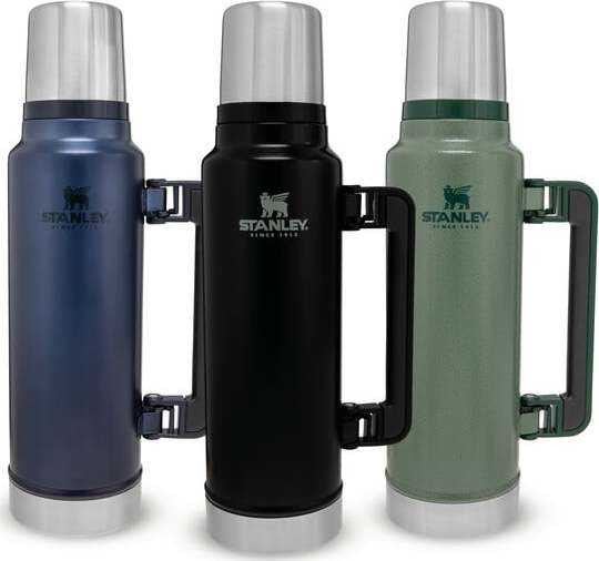 Termosas Stanley Classic, 1.4 l | juodos spalvos