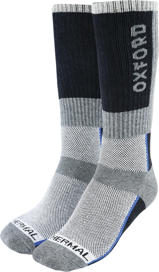 Termininės kojinės Oxford OxSocks Regular pilkos/juodos/mėlynos