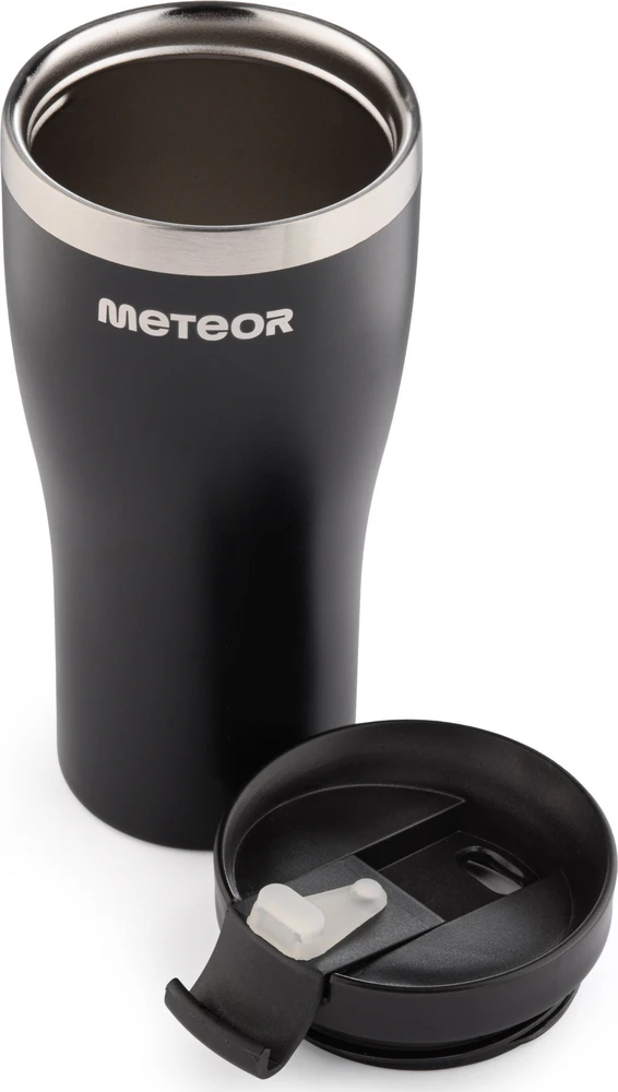 Termopuodelis Meteor 480 ml, juodas