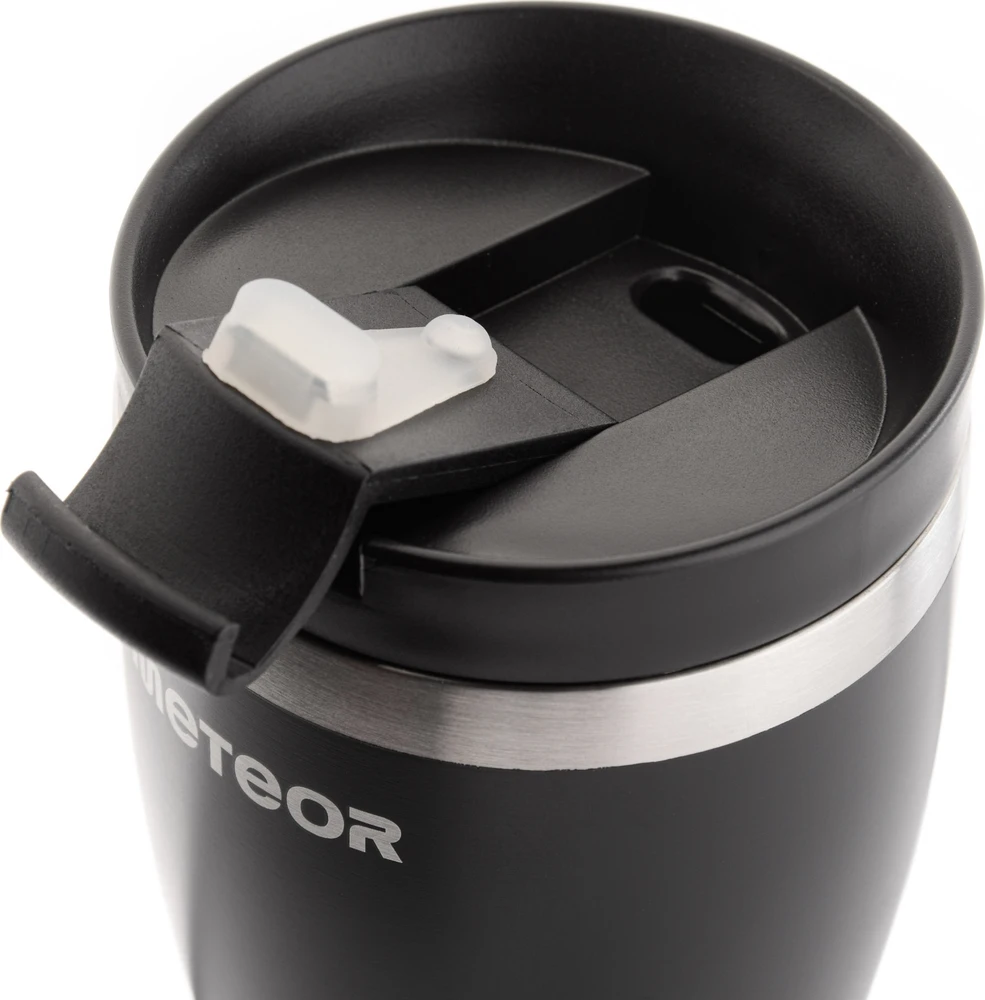 Termopuodelis Meteor 480 ml, juodas