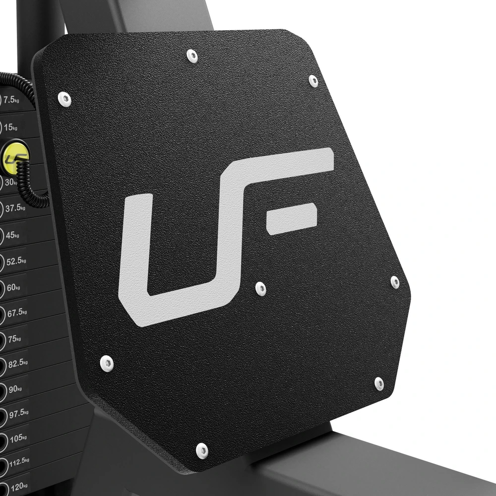 Apatinio irklavimo treniruoklis UpForm UF-004 su sukamu ratu