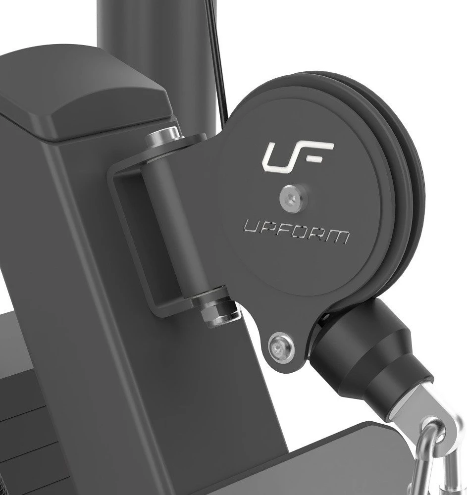 Apatinio irklavimo treniruoklis UpForm UF-004 su sukamu ratu