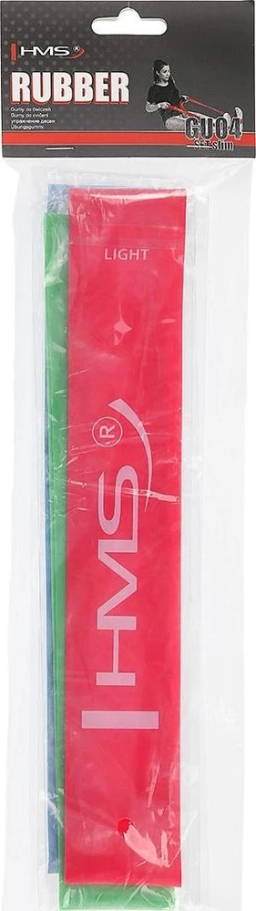 Treniravimosi gumų rinkinys HMS GU04 Slim