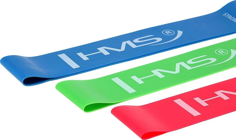Treniravimosi gumų rinkinys HMS GU04 Slim