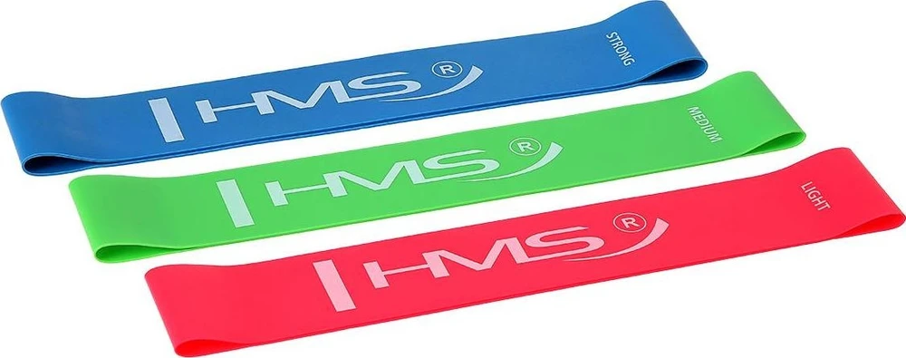 Treniravimosi gumų rinkinys HMS GU04 Slim