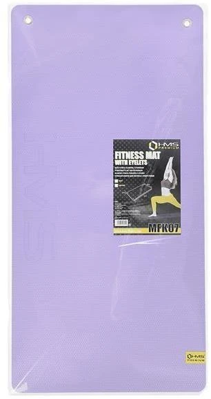 Treniruočių kilimėlis HMS Premium MFK07, violetinis-juodas, 120x60cm, EVA 15mm