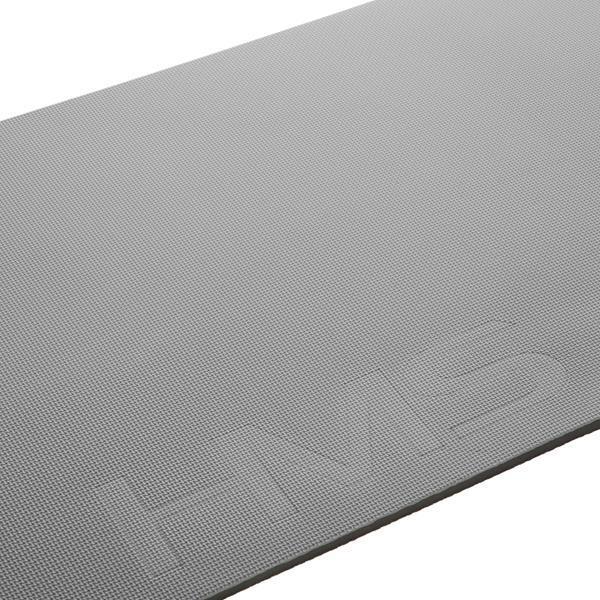 Treniruočių kilimėlis HMS Premium MFK08, 140x60cm, pilkas-juodas