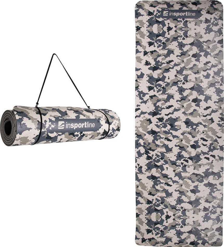 Treniruočių kilimėlis inSPORTline Camu 173x61x0,8cm
