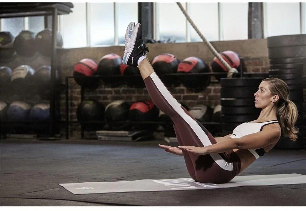 Treniruočių kilimėlis Reebok Pilkas Love