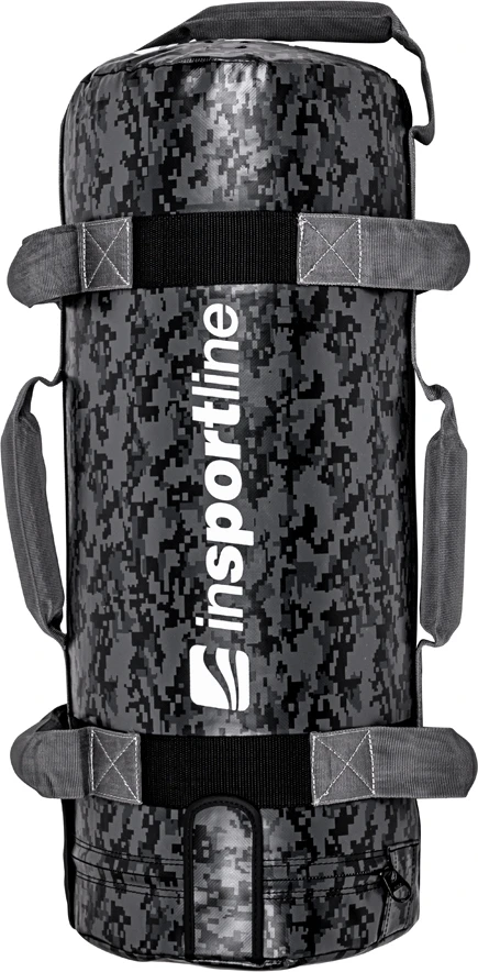 Jėgos maišas su rankenomis inSPORTline FitBag Camu 25kg