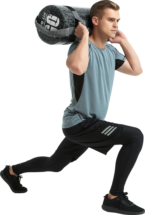 Jėgos maišas su rankenomis inSPORTline FitBag Camu 25kg
