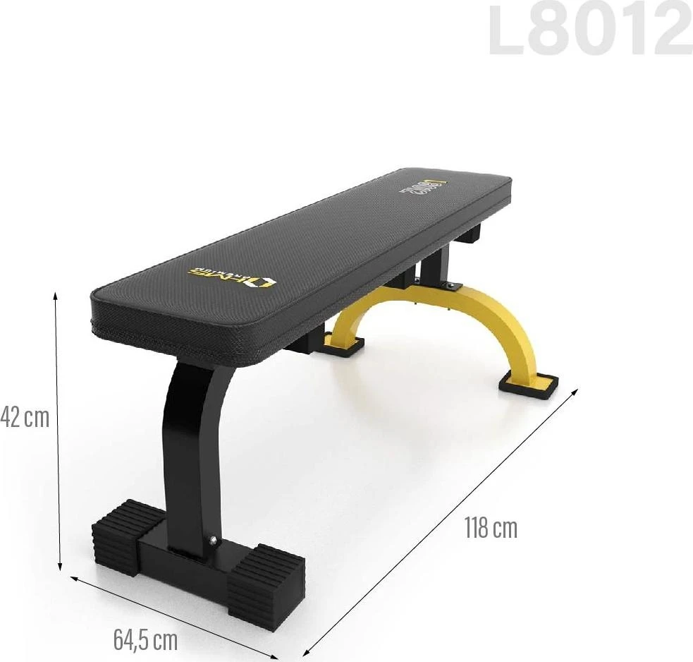 L8012 EXERCISE BENCH HMS PREMIUM