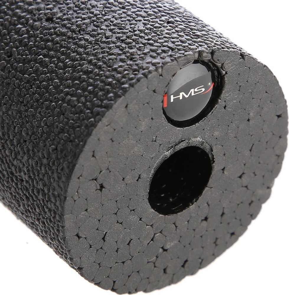 Treniruočių volas HMS FS116 juodas, 15cm