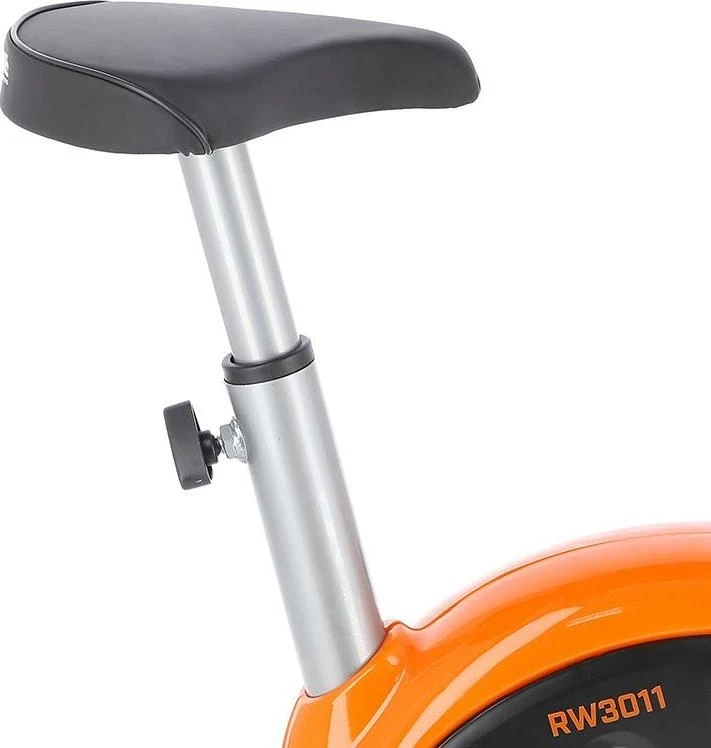Dviratis treniruoklis One Fitness RW3011 sidabro spalvos-oranžinis