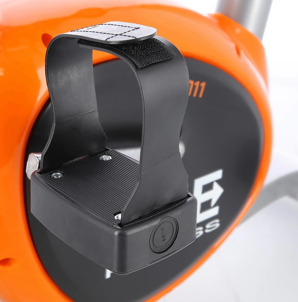 Dviratis treniruoklis One Fitness RW3011 sidabro spalvos-oranžinis
