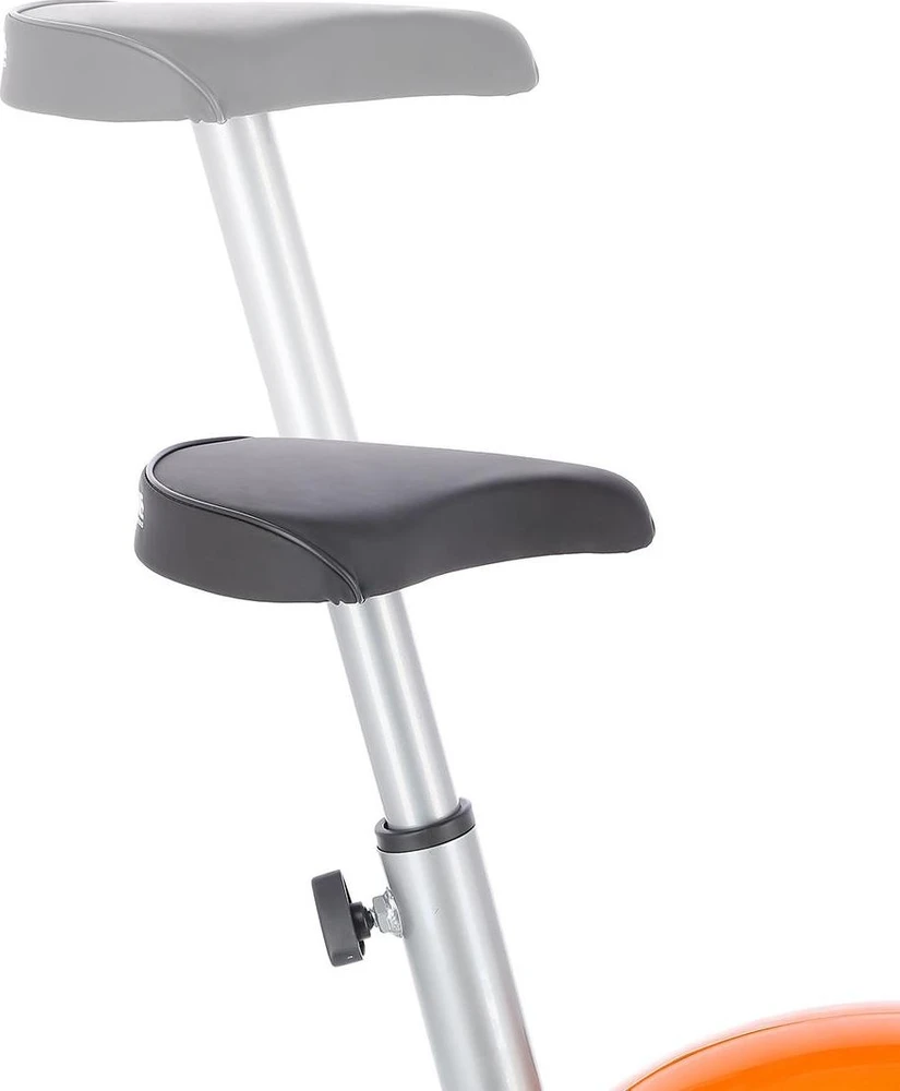 Dviratis treniruoklis One Fitness RW3011 sidabro spalvos-oranžinis
