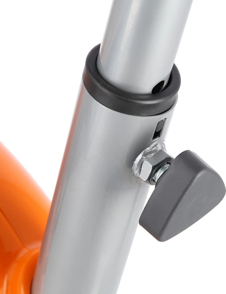 Dviratis treniruoklis One Fitness RW3011 sidabro spalvos-oranžinis
