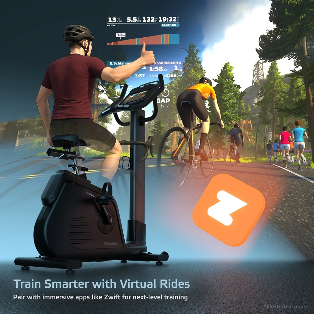 Dviratis treniruoklis inSPORTline ZenBike 600