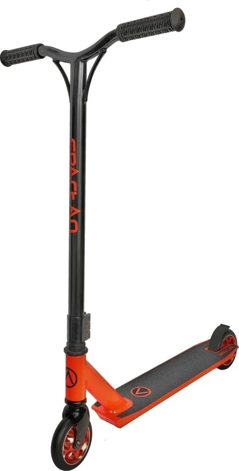 Triukinis paspirtukas su guoliais ABEC-7 Spartan Stunt (100 mm ratai) - Žalias