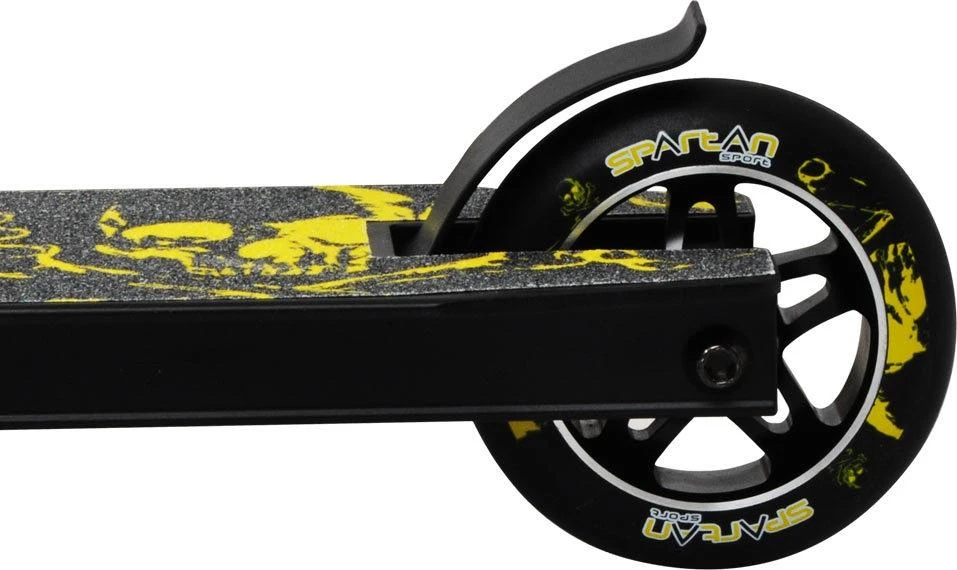 Triukinis paspirtukas su guoliais ABEC-9 Spartan Extreme Stunt (100mm ratai)