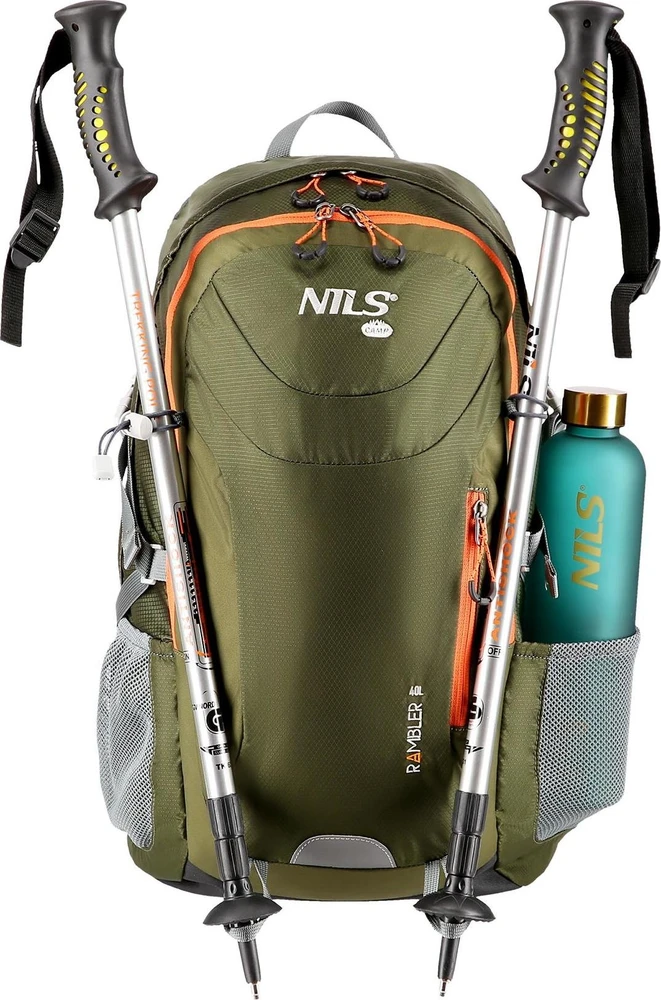 Turistinė kuprinė NC1917 Žalias Rambler 40 l NILS Camp