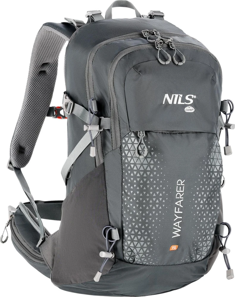Nils Extreme Turistinė kuprinė NC1925 Wayfarer 35 l, pilka, Nils Camp